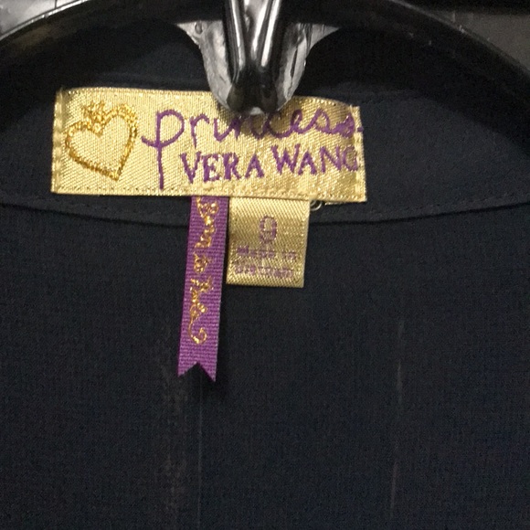 EUC  Princess Vera Wang Sheer Star Spangled Vintage Dress Size 7 - Picture 16 of 16